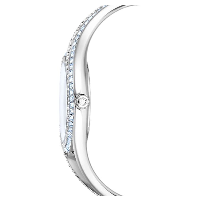 Hyperbola Armreih-Uhr Swiss Made, Metallarmband, Blau, Edelstahl Hyperbola Armreih-Uhr Swiss Made, Metallarmband, Blau, Edelstahl