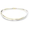 Hyperbola-Choker, Rundschliff, weiss, gemischte Metalloberfläche Hyperbola-Choker, Rundschliff, weiss, gemischte Metalloberfläche
