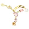 Idyllia-Armband, gemischte Schliffe, gemischte Motive, mehrfarbig, goldfarben plattiert Idyllia-Armband, gemischte Schliffe, gemischte Motive, mehrfarbig, goldfarben plattiert
