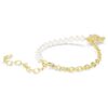 Idyllia-Armband Kristallperle, Rundschliff, Teddy, Goldton, vergoldet Idyllia-Armband Kristallperle, Rundschliff, Teddy, Goldton, vergoldet