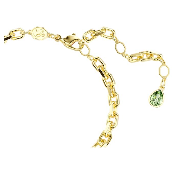 Idyllia-Armband mit gemischten Schliffen, Blume, mehrfarbig, goldfarben plattiert Idyllia-Armband mit gemischten Schliffen, Blume, mehrfarbig, goldfarben plattiert