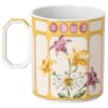 Idyllia-Becher aus Porzellan, Kristall-Druckmotiv, Fink, gelb Idyllia-Becher aus Porzellan, Kristall-Druckmotiv, Fink, gelb