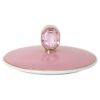 Idyllia-Becher aus Porzellan, Kristall-Print-Motiv, Fink, Rosa Idyllia-Becher aus Porzellan, Kristall-Print-Motiv, Fink, Rosa