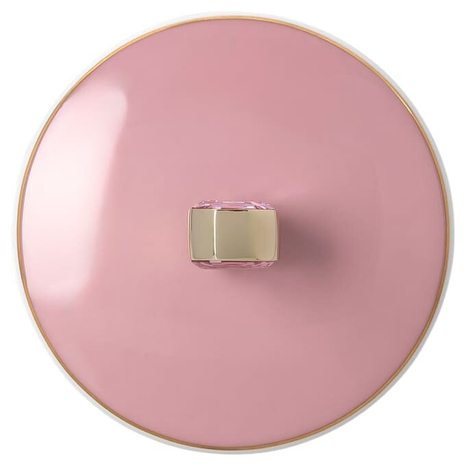 Idyllia-Becher aus Porzellan, Kristall-Print-Motiv, Fink, Rosa Idyllia-Becher aus Porzellan, Kristall-Print-Motiv, Fink, Rosa