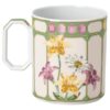 Idyllia-Becher aus Porzellan, Kristall-Print-Motiv, Fliegenschnäpper, grün Idyllia-Becher aus Porzellan, Kristall-Print-Motiv, Fliegenschnäpper, grün