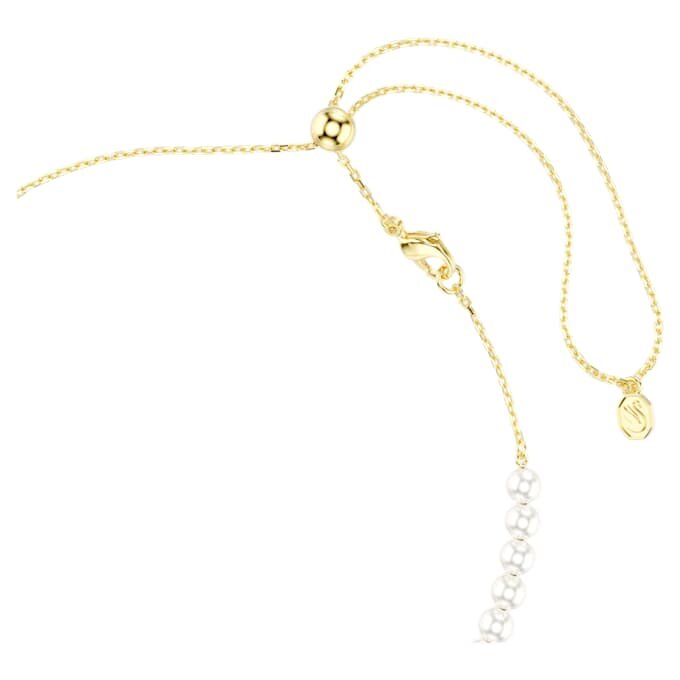Idyllia Choker Kristallperle, gemischte Schliffe, Biene, weiss, vergoldet Idyllia Choker Kristallperle, gemischte Schliffe, Biene, weiss, vergoldet