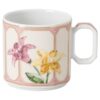 Idyllia Espressotasse mit Untertasse aus Porzellan, Kristall-Print-Motiv, Citron, mehrfarbig Idyllia Espressotasse mit Untertasse aus Porzellan, Kristall-Print-Motiv, Citron, mehrfarbig