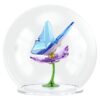 Idyllia Glaskugel Schmetterling und Blume Idyllia Glaskugel Schmetterling und Blume