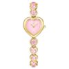 Idyllia Heart Uhr mit Kristallarmband, rosa, goldfarben Idyllia Heart Uhr mit Kristallarmband, rosa, goldfarben