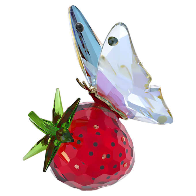 Idyllia Schmetterling und Erdbeere Idyllia Schmetterling und Erdbeere