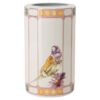 Idyllia-Vase aus Porzellan, Kristall-Print-Motiv, Vogel, mehrfarbig Idyllia-Vase aus Porzellan, Kristall-Print-Motiv, Vogel, mehrfarbig