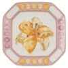 Idyllia Vide Poche Porzellan, Kristall-Druckmotiv, Blume, Rosa Idyllia Vide Poche Porzellan, Kristall-Druckmotiv, Blume, Rosa