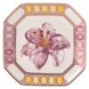 Idyllia Vide Poche Porzellan, Kristalldruck-Motiv, Lilie, mehrfarbig Idyllia Vide Poche Porzellan, Kristalldruck-Motiv, Lilie, mehrfarbig