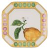 Idyllia Vide Poche Porzellan, Kristalldruck-Motiv, Zitrone, Gelb Idyllia Vide Poche Porzellan, Kristalldruck-Motiv, Zitrone, Gelb