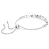 Imber-Armband mit gemischten Rundschliffen, blau, rhodiniert Imber-Armband mit gemischten Rundschliffen, blau, rhodiniert