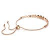 Imber-Armband mit gemischten Rundschliffen, rosa, roségoldfarben plattiert Imber-Armband mit gemischten Rundschliffen, rosa, roségoldfarben plattiert