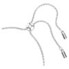 Imber-Armband mit gemischten Rundschliffen, weiss, rhodiniert Imber-Armband mit gemischten Rundschliffen, weiss, rhodiniert
