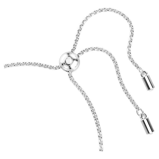 Imber-Armband mit gemischten Rundschliffen, weiss, rhodiniert Imber-Armband mit gemischten Rundschliffen, weiss, rhodiniert