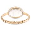 Imber Armreih-Uhr Swiss Made, Metallarmband, Goldfarbig, champagnerfarbene PVD-Beschichtung