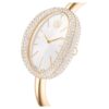 Imber Armreih-Uhr Swiss Made, Metallarmband, Goldfarbig, champagnerfarbene PVD-Beschichtung