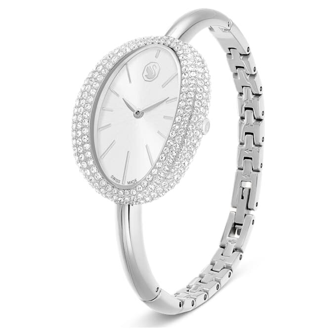 Imber Armreih-Uhr Swiss Made, Metallarmband, silberfarben, Edelstahl Imber Armreih-Uhr Swiss Made, Metallarmband, silberfarben, Edelstahl
