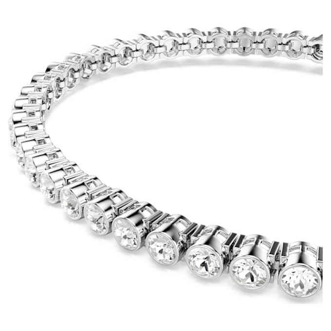 Imber Emily Tennisarmband, Rundschliff, weiss, rhodiniert Imber Emily Tennisarmband, Rundschliff, weiss, rhodiniert