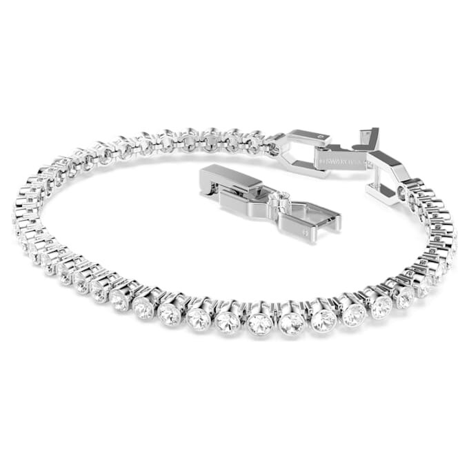 Imber Emily Tennisarmband, Rundschliff, weiss, rhodiniert Imber Emily Tennisarmband, Rundschliff, weiss, rhodiniert