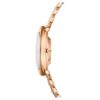 Imber Oval Uhr Swiss Made, Metallarmband, Goldfarbig, Roségold-Finish
