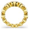 Imber-Ring mit gemischten Rundschliffen, weiss, vergoldet Imber-Ring mit gemischten Rundschliffen, weiss, vergoldet