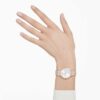 Imber Uhr Swiss Made, Metallarmband, Roségoldfarben, roségoldfarbene Oberfläche