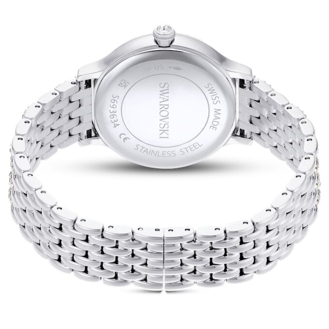 Imber-Uhr Swiss Made, Metallarmband, silberfarben, Edelstahl Imber-Uhr Swiss Made, Metallarmband, silberfarben, Edelstahl