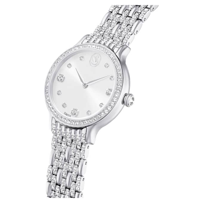 Imber-Uhr Swiss Made, Metallarmband, silberfarben, Edelstahl Imber-Uhr Swiss Made, Metallarmband, silberfarben, Edelstahl