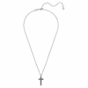 Insigne-Anhänger Kreuz, grau, rutheniumbeschichtet Insigne-Anhänger Kreuz, grau, rutheniumbeschichtet