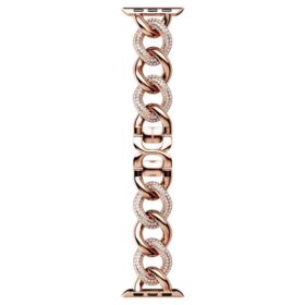 Kettenarmband für Apple Watch® 40 mm & 41 mm, roségoldfarben, roségoldfarbenes Finish