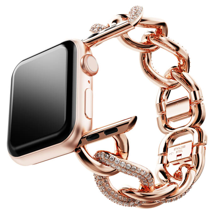 Kettenarmband für Apple Watch® 40 mm & 41 mm, roségoldfarben, roségoldfarbenes Finish Kettenarmband für Apple Watch® 40 mm & 41 mm, roségoldfarben, roségoldfarbenes Finish