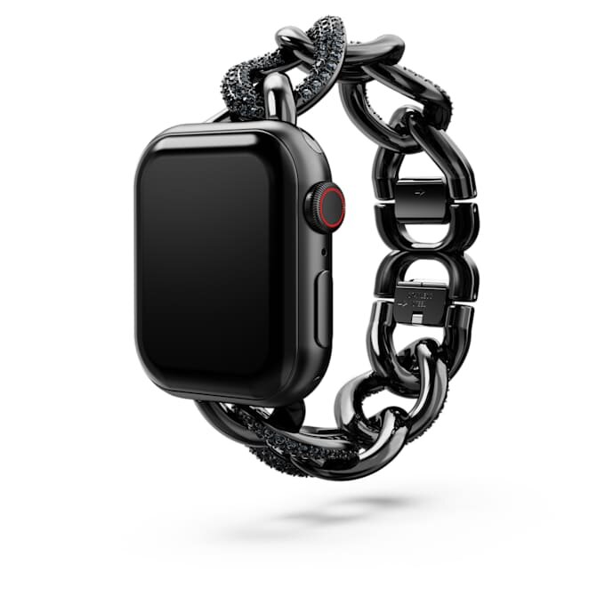 Kettenarmband für Apple Watch® 40 mm & 41 mm, schwarz, schwarze Oberfläche Kettenarmband für Apple Watch® 40 mm & 41 mm, schwarz, schwarze Oberfläche