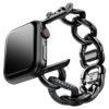 Kettenarmband für Apple Watch® 40 mm & 41 mm, schwarz, schwarze Oberfläche Kettenarmband für Apple Watch® 40 mm & 41 mm, schwarz, schwarze Oberfläche