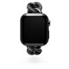 Kettenarmband für Apple Watch® 40 mm & 41 mm, schwarz, schwarze Oberfläche Kettenarmband für Apple Watch® 40 mm & 41 mm, schwarz, schwarze Oberfläche