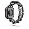 Kettenarmband für Apple Watch® 40 mm & 41 mm, schwarz, schwarze Oberfläche Kettenarmband für Apple Watch® 40 mm & 41 mm, schwarz, schwarze Oberfläche
