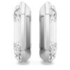 Lucent Ohrringe in Achteckform, klein, weiss Lucent Ohrringe in Achteckform, klein, weiss