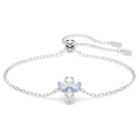 Magic-Armband «Angel», blau, rhodiniert