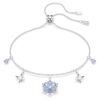 Magic-Armband «Snowflake», blau, rhodiniert Magic-Armband «Snowflake», blau, rhodiniert