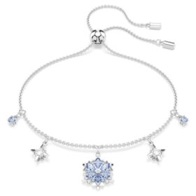 Magic-Armband «Snowflake», blau, rhodiniert Magic-Armband «Snowflake», blau, rhodiniert