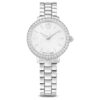 Matrix 3-Link-Uhr Swiss Made, Metallarmband, silberfarben, Edelstahl Matrix 3-Link-Uhr Swiss Made, Metallarmband, silberfarben, Edelstahl
