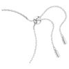 Matrix-Armband im Baguette-Schliff, Knoten, weiss, rhodiniert Matrix-Armband im Baguette-Schliff, Knoten, weiss, rhodiniert