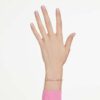 Matrix-Armband im Birnenschliff, rosa, vergoldet Matrix-Armband im Birnenschliff, rosa, vergoldet