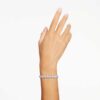 Matrix-Armband im Birnenschliff, weiss, rhodiniert Matrix-Armband im Birnenschliff, weiss, rhodiniert