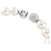 Matrix-Armband Kristallperle, weiss, rhodiniert Matrix-Armband Kristallperle, weiss, rhodiniert