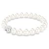 Matrix-Armband Kristallperle, weiss, rhodiniert Matrix-Armband Kristallperle, weiss, rhodiniert