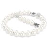 Matrix-Armband Kristallperle, weiss, rhodiniert Matrix-Armband Kristallperle, weiss, rhodiniert